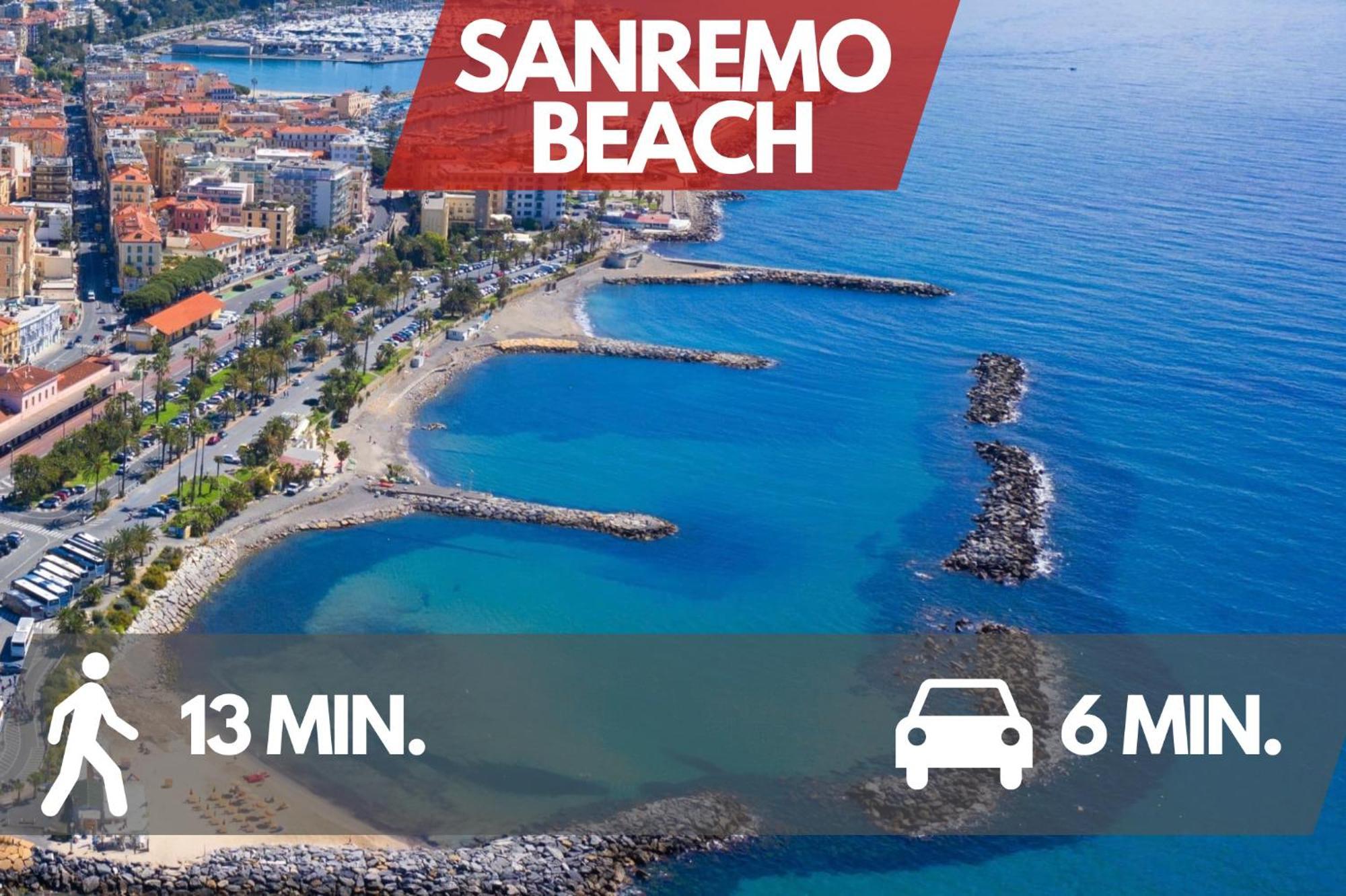 Ariston A 200M-Luxury Apartment Con A/C & Wi-Fi Sanremo Esterno foto